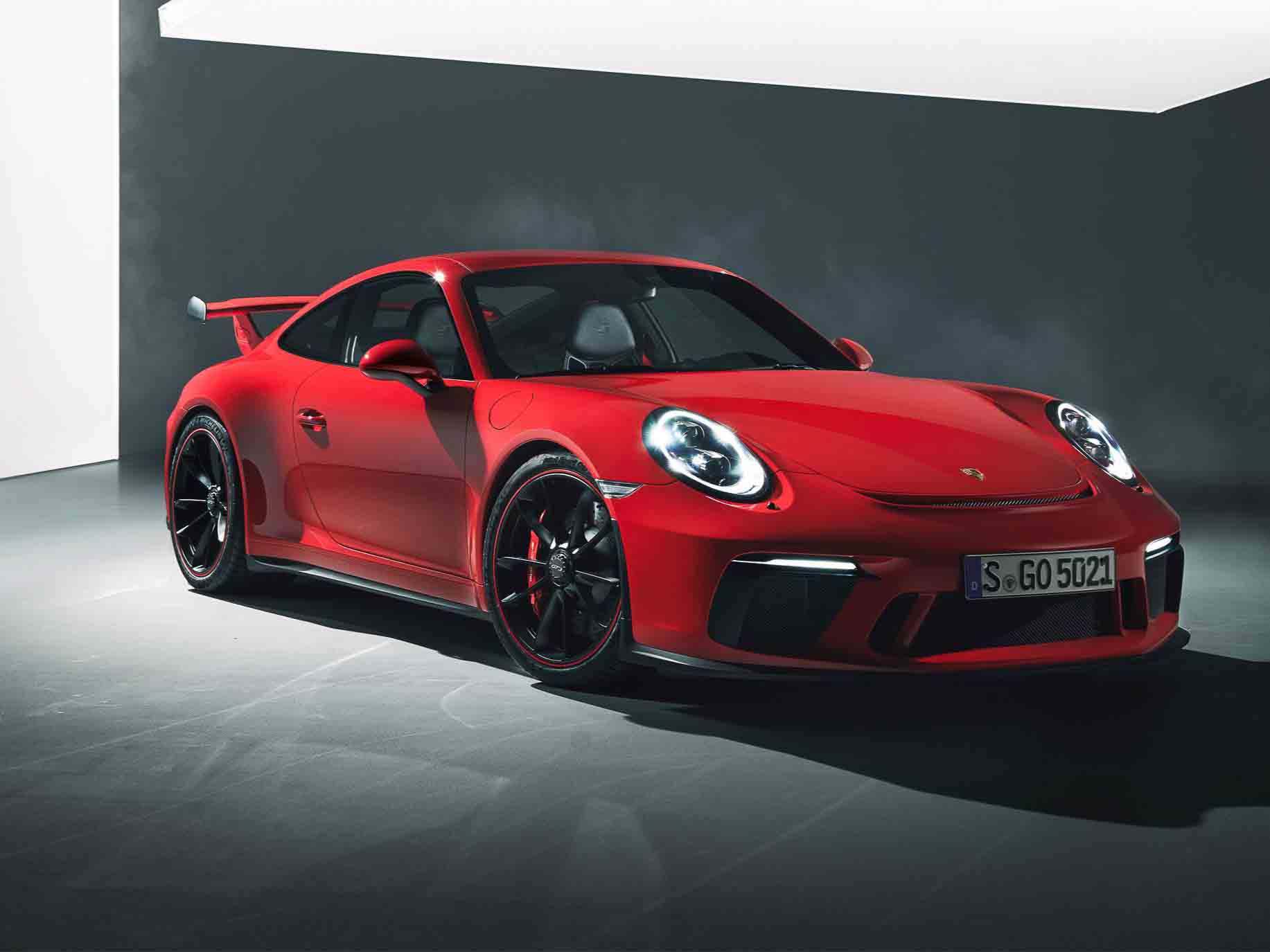 2018 Porsche 911 The Porsche 911 (pronounced Nine Eleven or in German: Neunelfer) is a two-door, 2+2 high performance rear-engined classic German sports car made since...